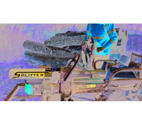 Brændekløver m. trailertræk