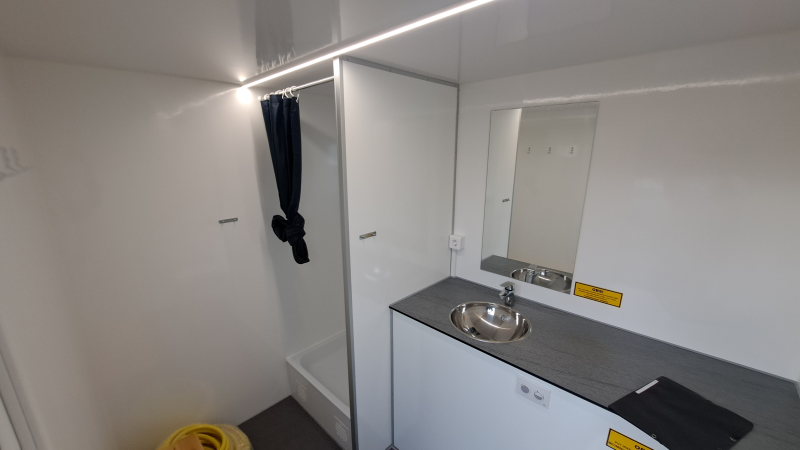 Ny EURO trailer med presenning og næsehjul